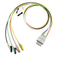 6 ELECTRODE CABLE FOR ECG MEASUREMENT
