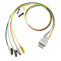 CABLE DE 6 ELECTRODOS PARA MEDICIÓN DE ECG