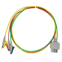 CABLE DE 3 ELECTRODOS PARA MEDICIÓN DE ECG